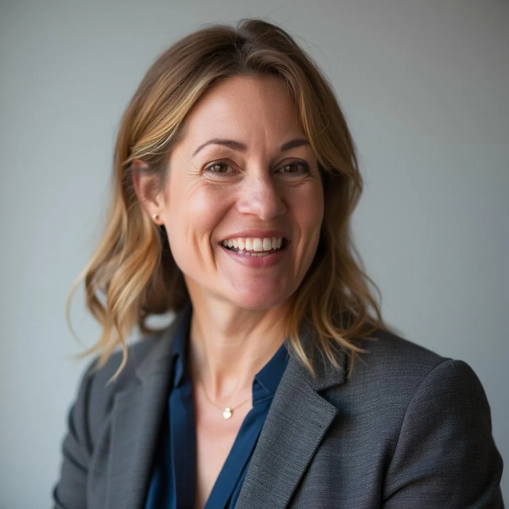 Professional portrait of a personal growth coach