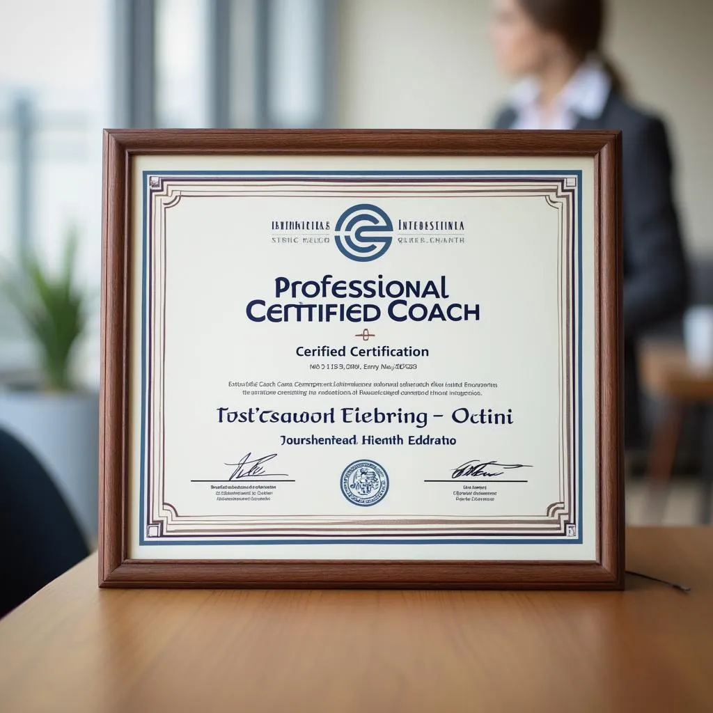 ICF Professional Certified Coach credential